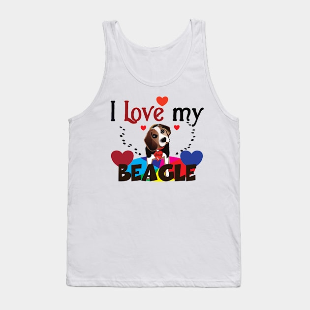 I love my Beagle Tank Top by Made2inspire